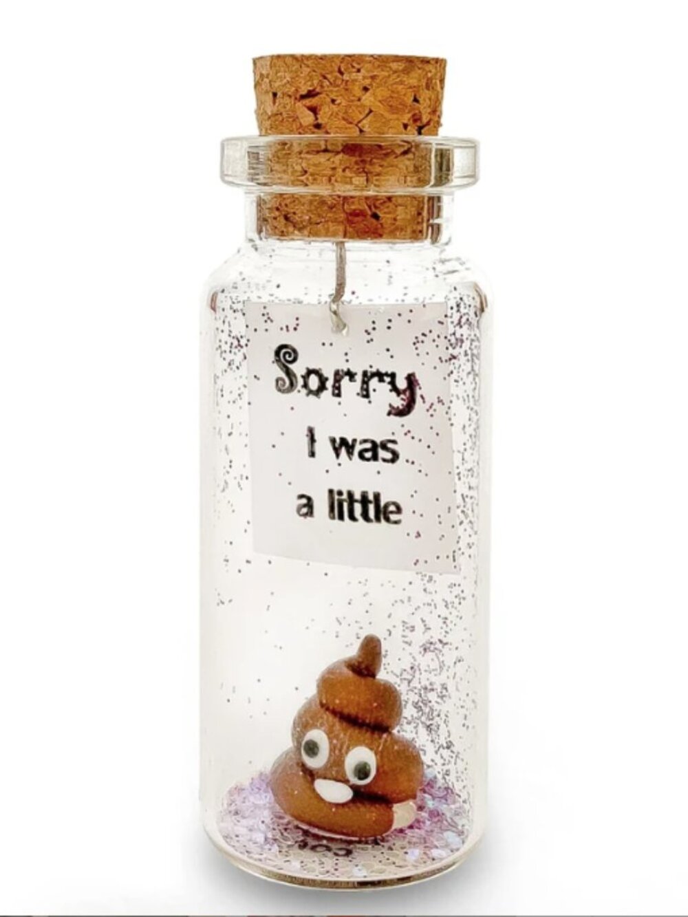 Sorry I was a Little Sh*t Funny Gag Gift Love Friendship Cute